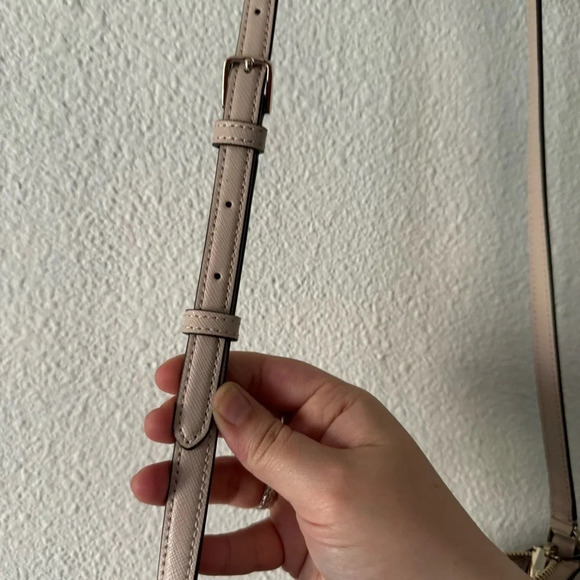 Kate Spade Sadie North South Crossbody Tusk Leather Minimalist Chic Classic - Picture 15 of 16